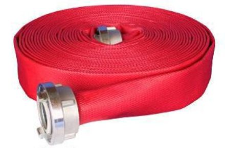 Brandslang TOP SYNTHETIC rood koppeling aluminium nok66 - 2'' x 25 mtr - MED